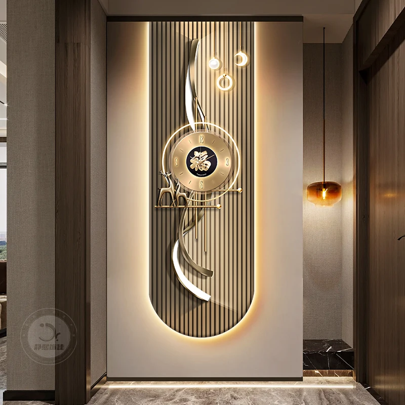 Luxury Lifestyle Aesthetic - Orologio da Parete Estetico e Carino,