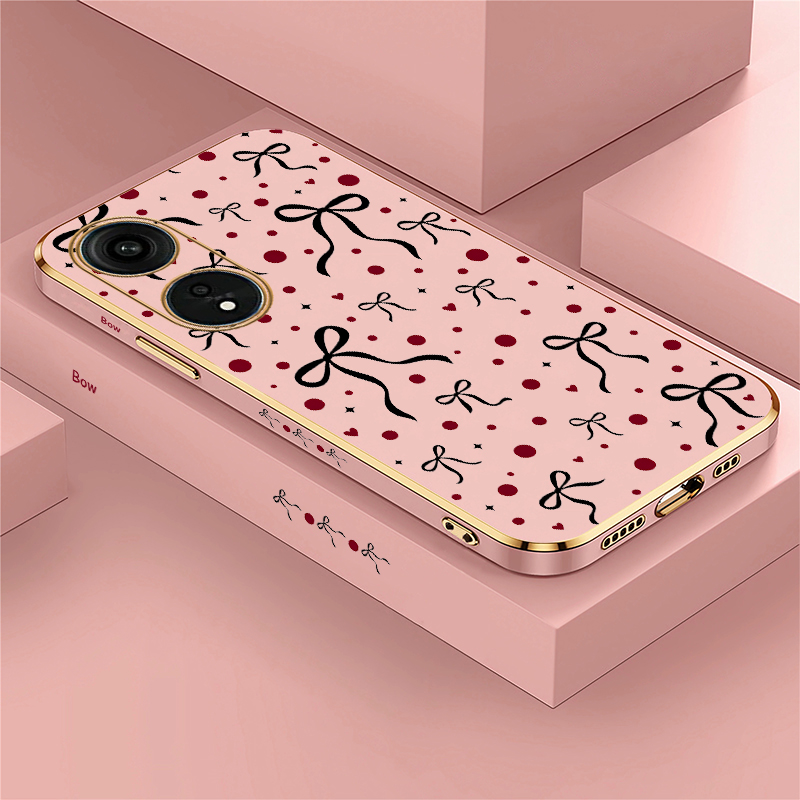 Oppo A78 - Custodia con design a farfalla per