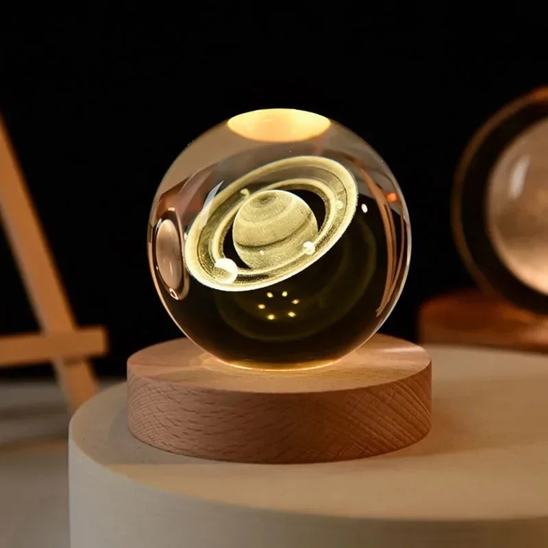 Crystal Ball Decor - Sfera di Cristallo da 6cm con