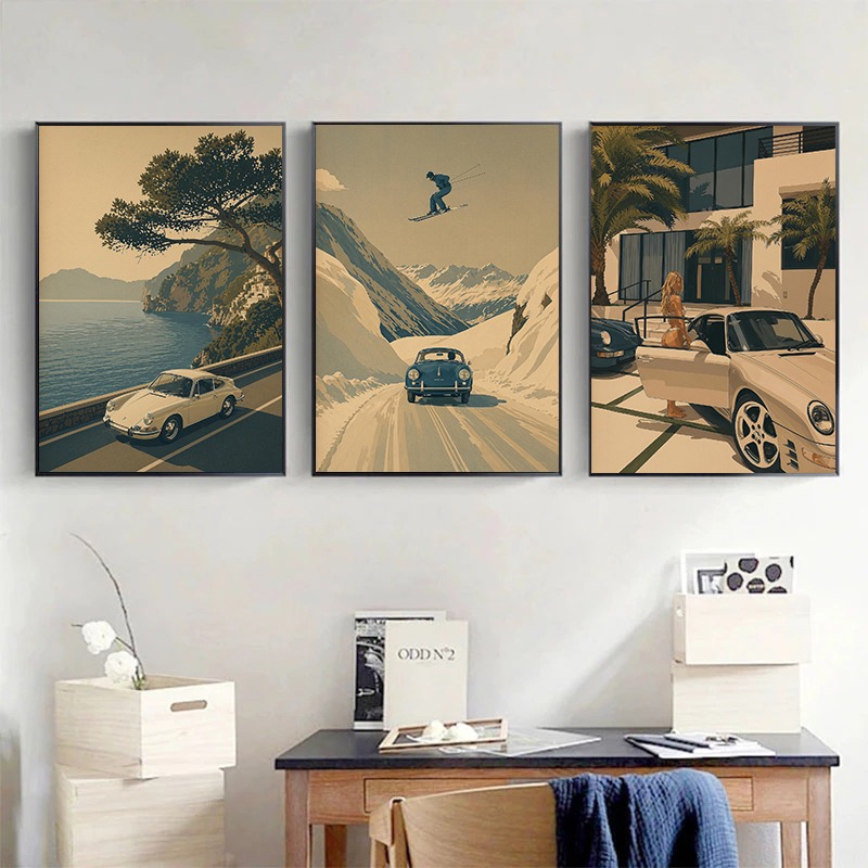 Poster di Viaggio Retrò di Lus - Luxury Lifestyle Picture recensione e prezzo
