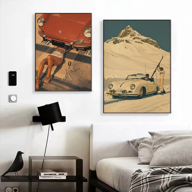 Poster di Viaggio Retrò di Lus - Luxury Lifestyle Picture recensione e prezzo