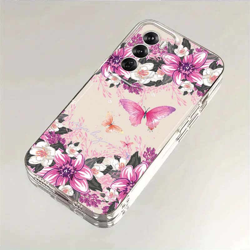 Design con stampa a farfalla p - Oppo A78 recensione e prezzo