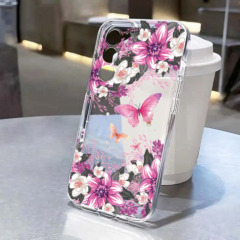Design con stampa a farfalla p - Oppo A78 recensione e prezzo