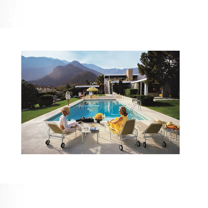Retro Poolside Host Luxury Lif - Luxury Lifestyle Picture recensione e prezzo