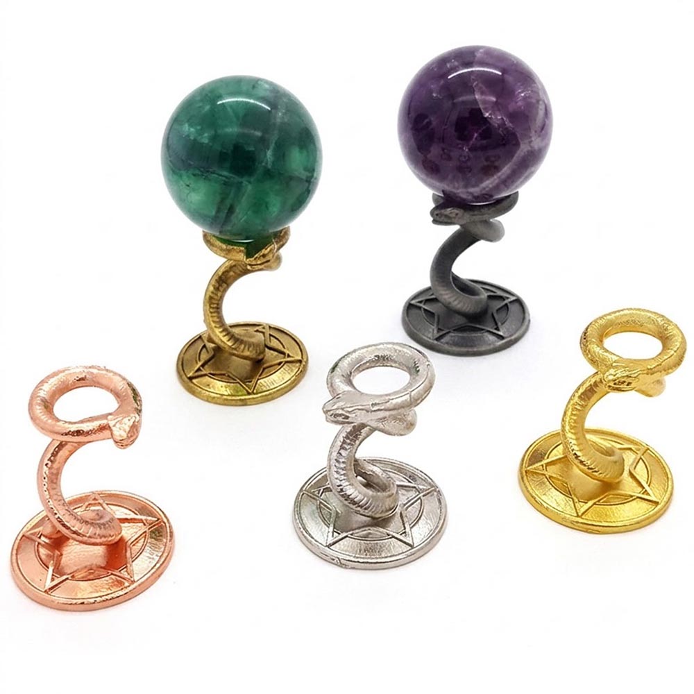 Supporto in Metallo a Forma di - Crystal Ball Decor recensione e prezzo
