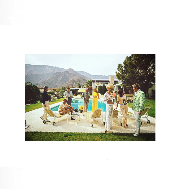 Retro Poolside Host Luxury Lif - Luxury Lifestyle Picture recensione e prezzo